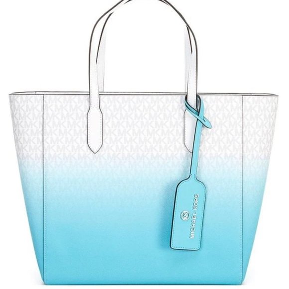 MICHAEL Michael Kors Handbags - ISO Michael Kors Sinclair Ocean Blue Purse / Tote